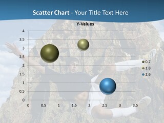 Coastline Rock Cliff PowerPoint Template