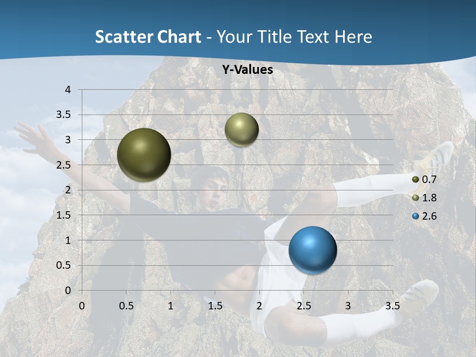 Coastline Rock Cliff PowerPoint Template