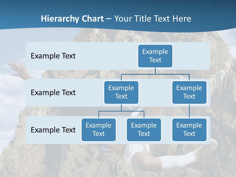 Coastline Rock Cliff PowerPoint Template