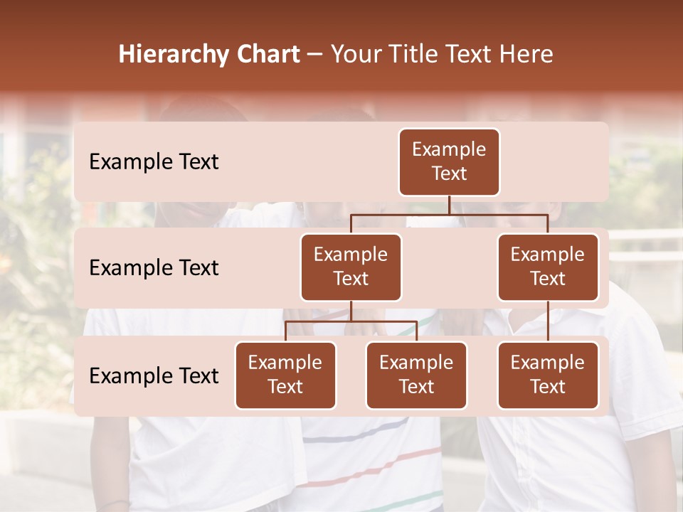 A Group Of Young Boys Standing Next To Each Other PowerPoint Template