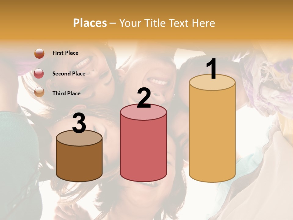 Friend Women Three PowerPoint Template