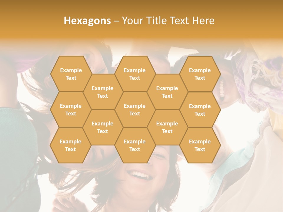 Friend Women Three PowerPoint Template