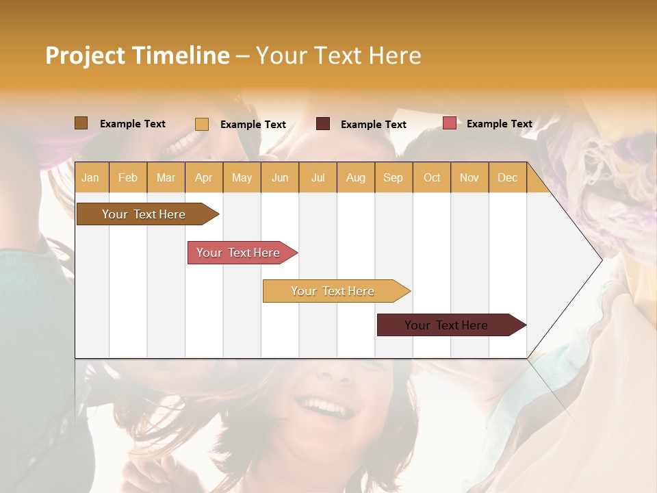 Friend Women Three PowerPoint Template