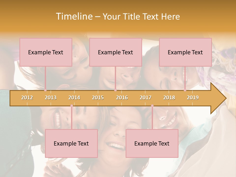 Friend Women Three PowerPoint Template