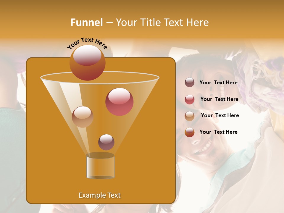 Friend Women Three PowerPoint Template