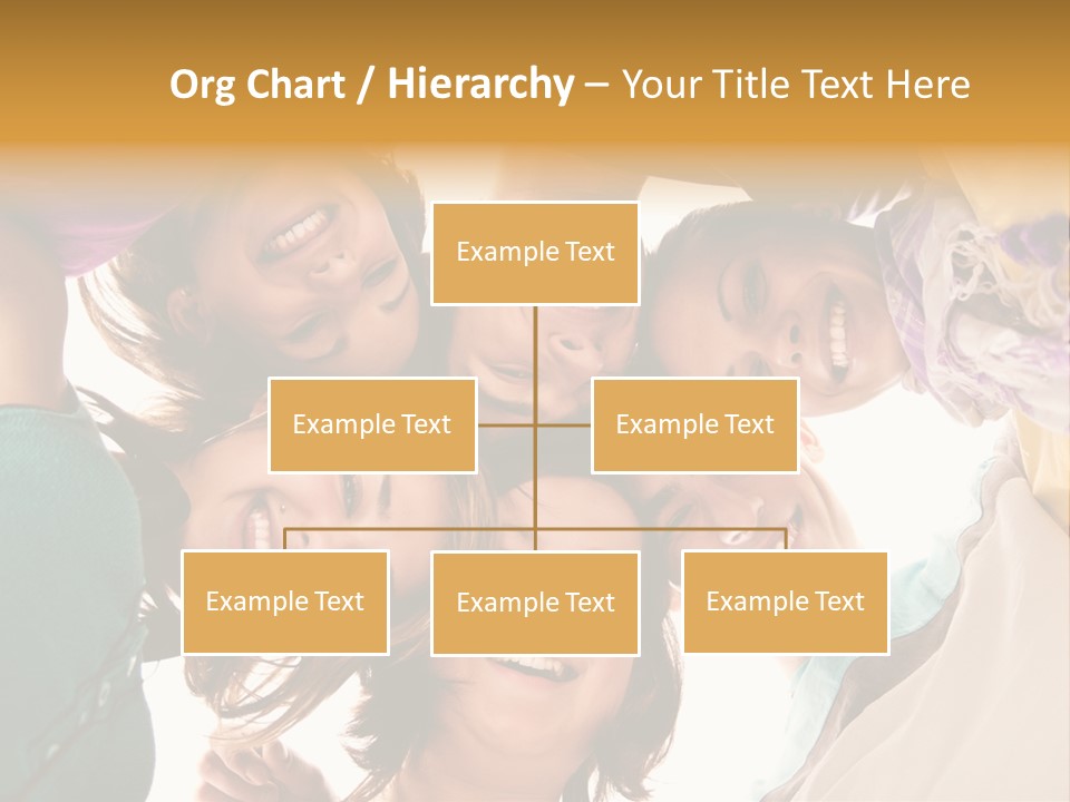 Friend Women Three PowerPoint Template