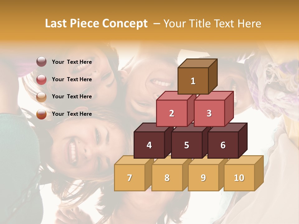 Friend Women Three PowerPoint Template