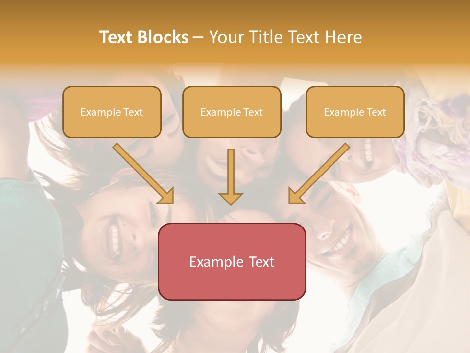 Friend Women Three PowerPoint Template