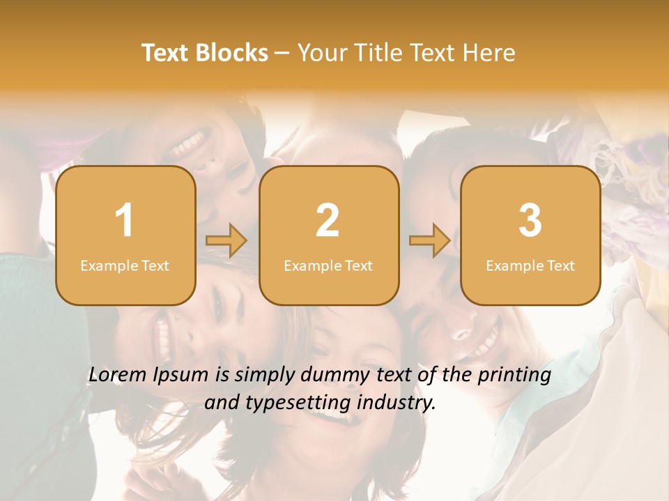 Friend Women Three PowerPoint Template