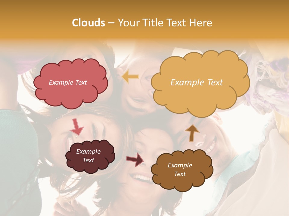 Friend Women Three PowerPoint Template