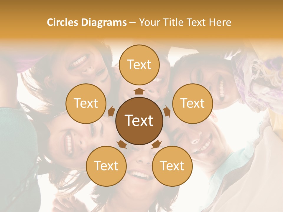 Friend Women Three PowerPoint Template