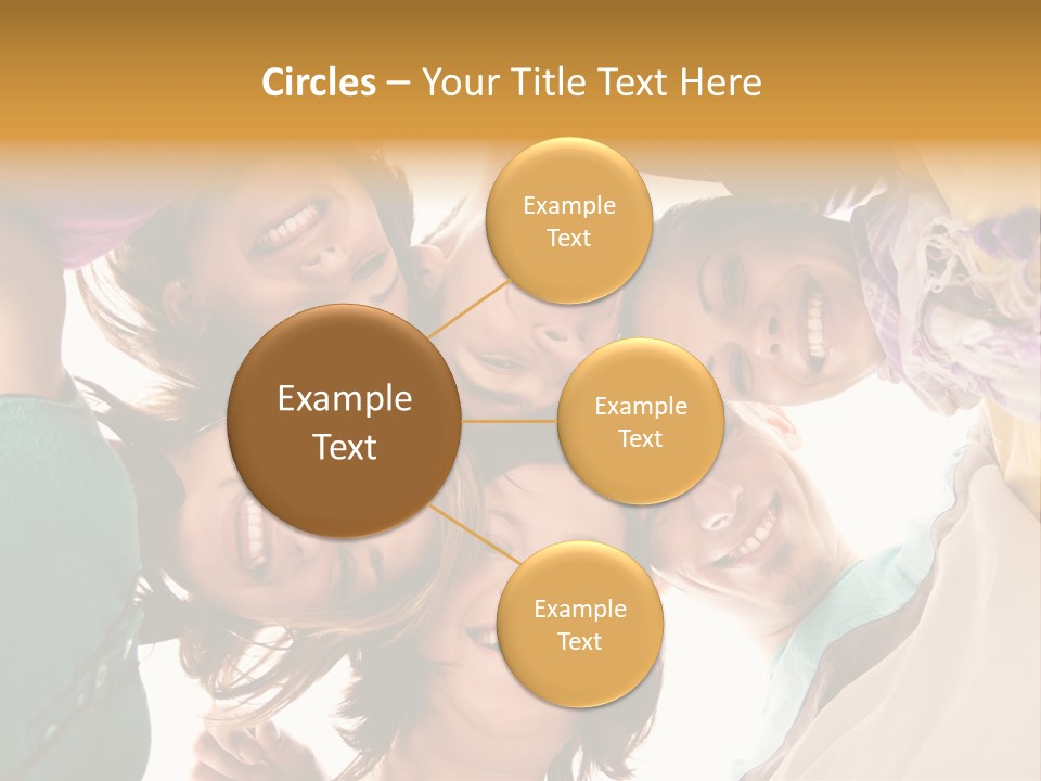 Friend Women Three PowerPoint Template