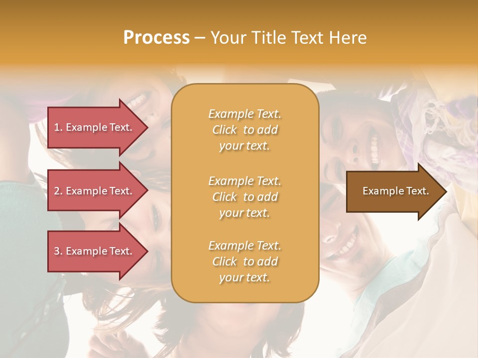 Friend Women Three PowerPoint Template