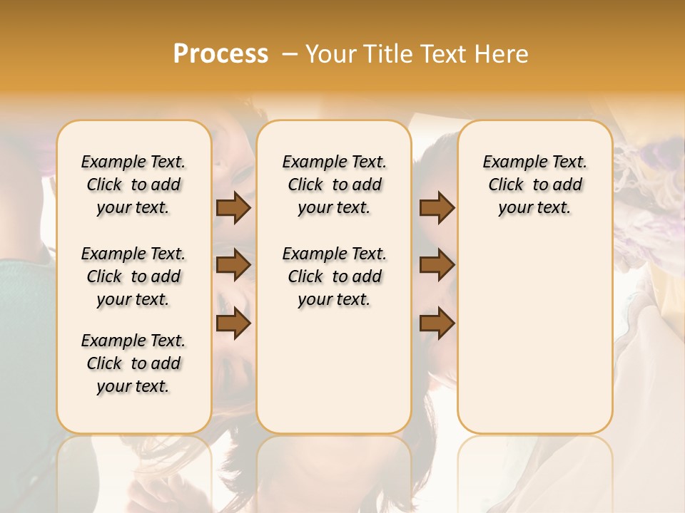 Friend Women Three PowerPoint Template