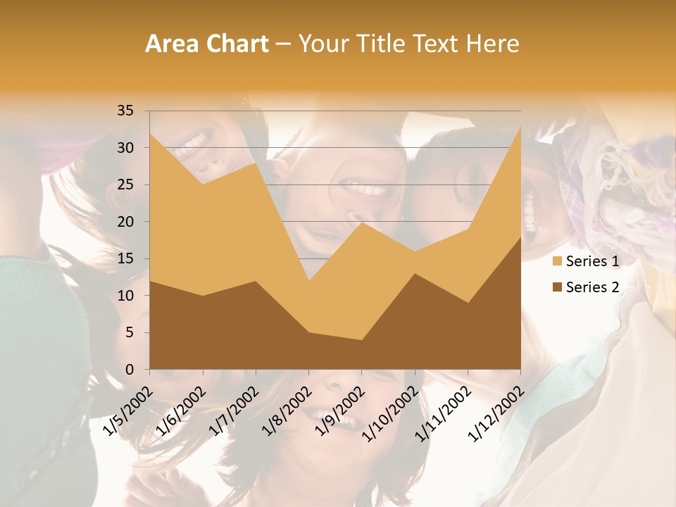 Friend Women Three PowerPoint Template