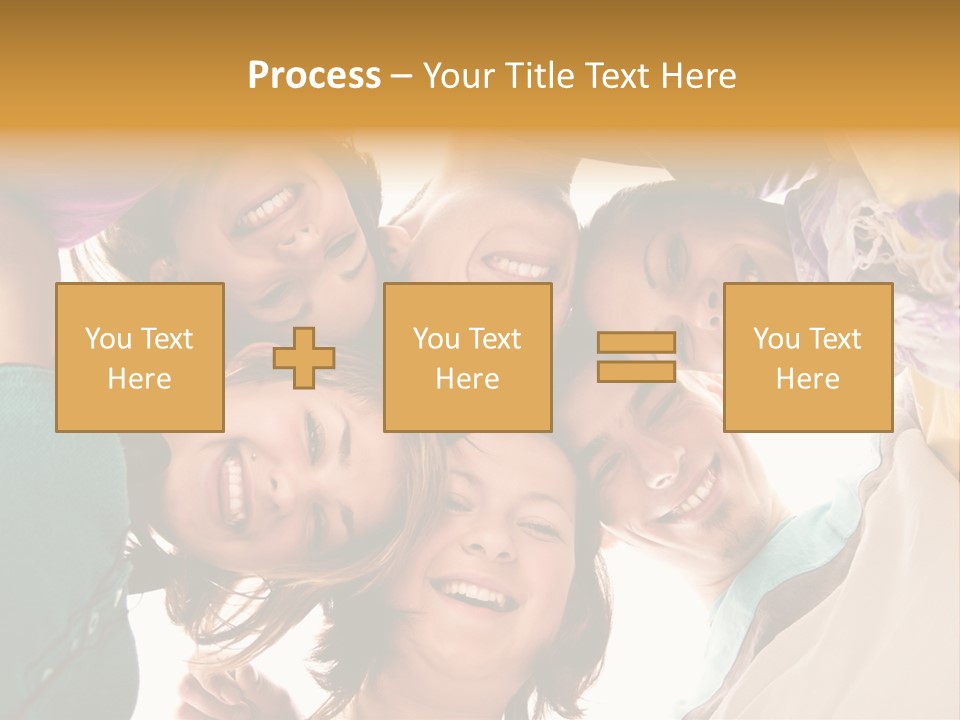 Friend Women Three PowerPoint Template