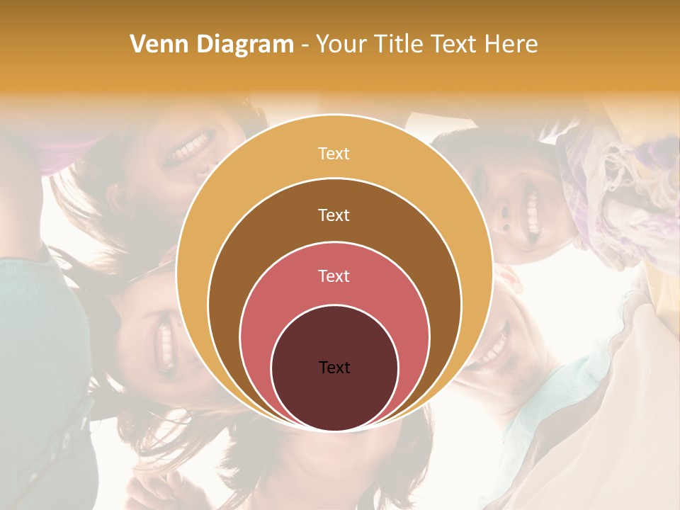 Friend Women Three PowerPoint Template