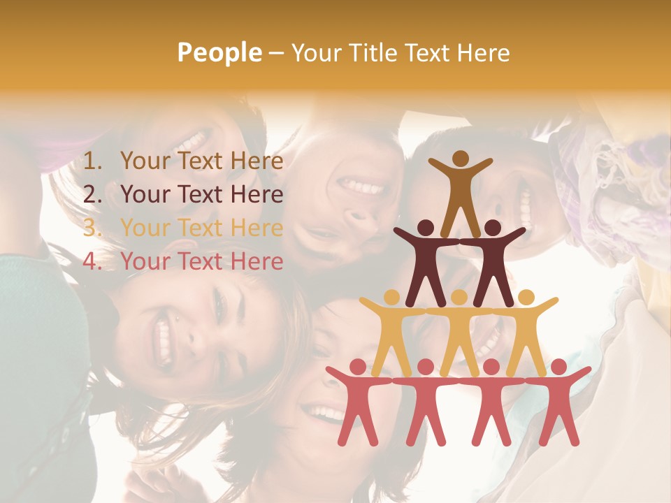 Friend Women Three PowerPoint Template