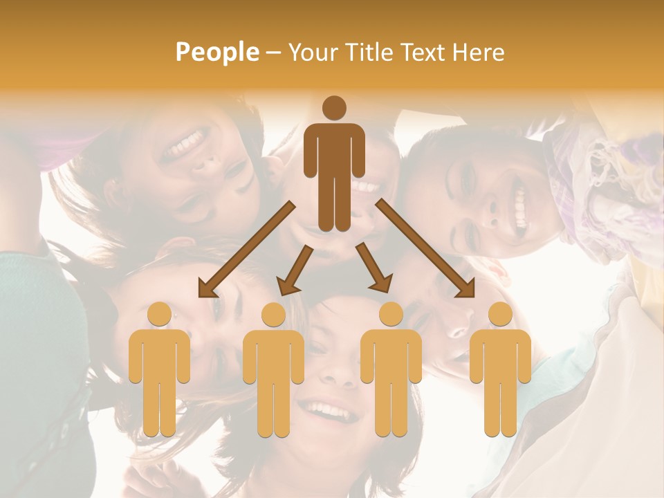 Friend Women Three PowerPoint Template