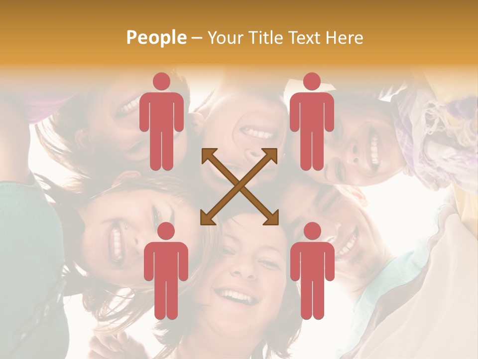 Friend Women Three PowerPoint Template