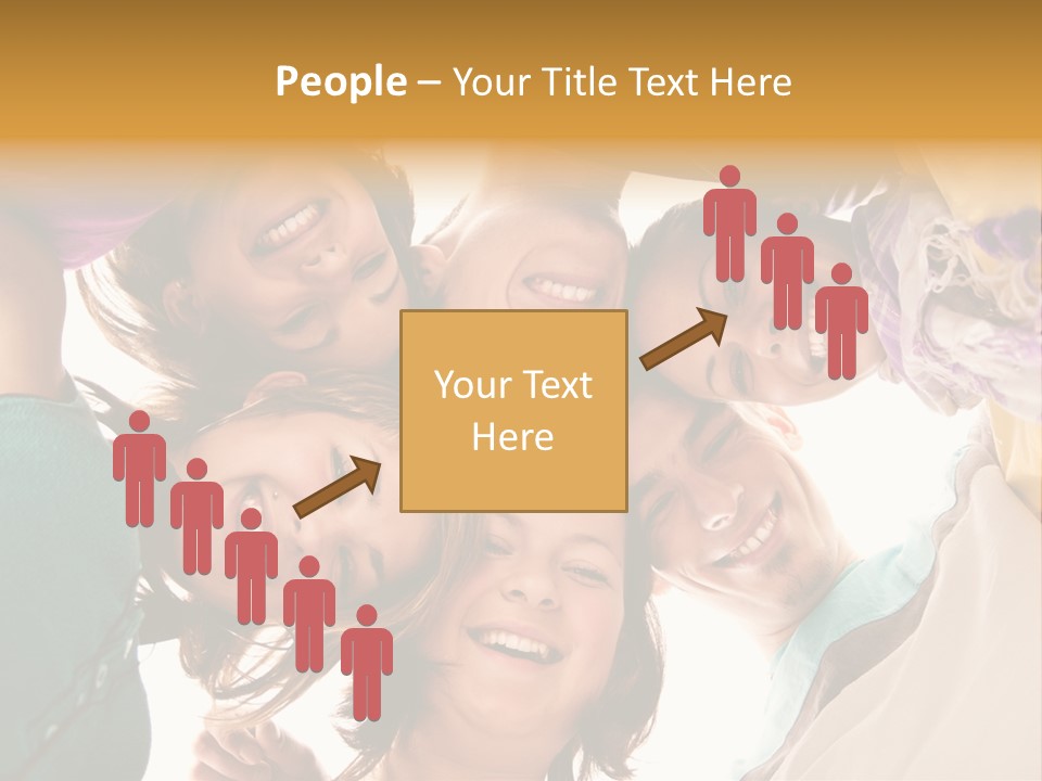 Friend Women Three PowerPoint Template