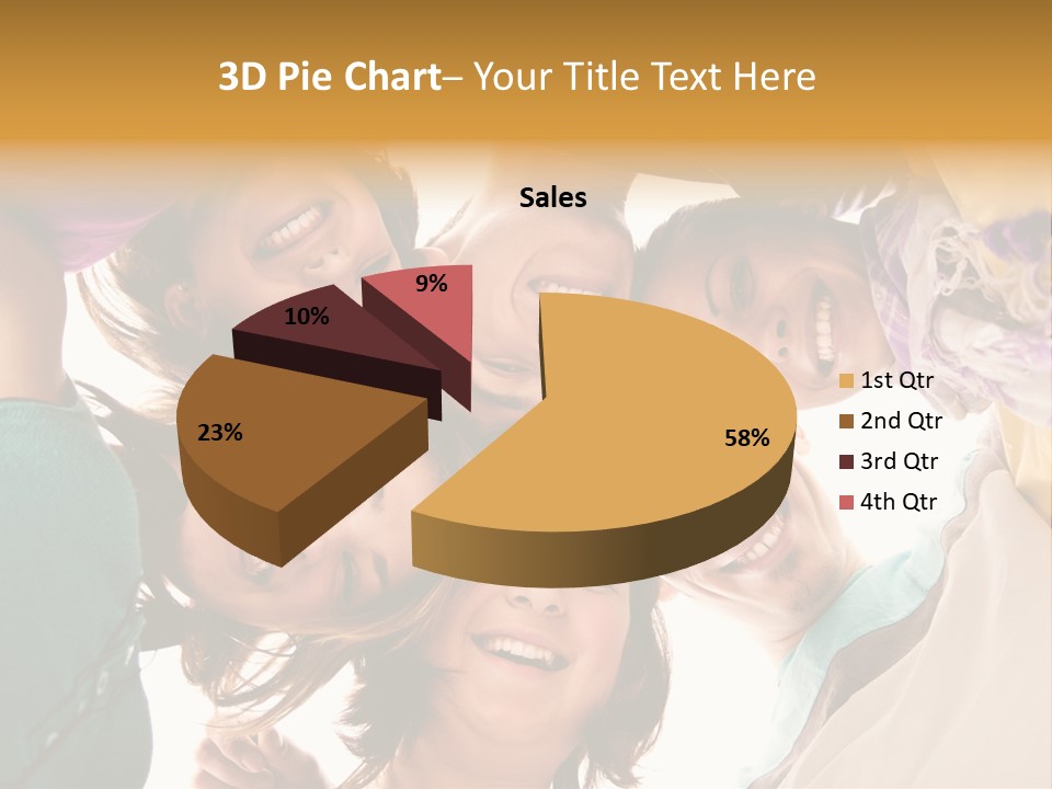 Friend Women Three PowerPoint Template