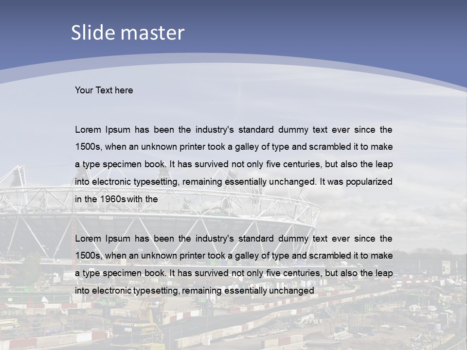 Park Games East PowerPoint Template