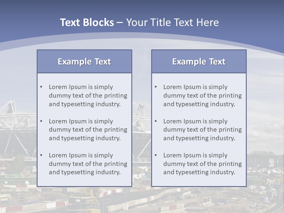 Park Games East PowerPoint Template