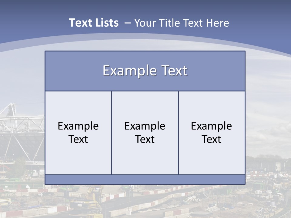 Park Games East PowerPoint Template