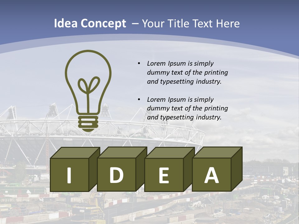 Park Games East PowerPoint Template