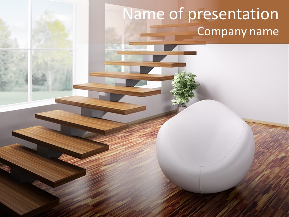 Floor Wall Render PowerPoint Template