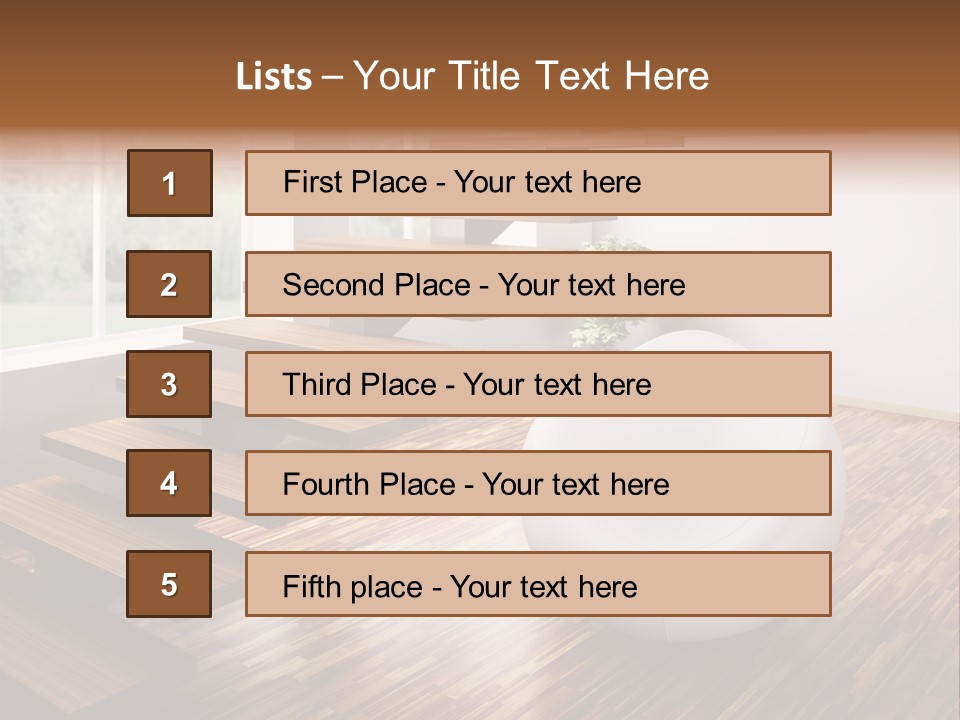 Floor Wall Render PowerPoint Template