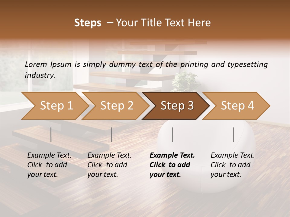 Floor Wall Render PowerPoint Template