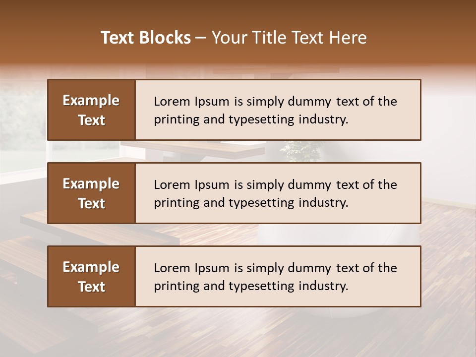 Floor Wall Render PowerPoint Template