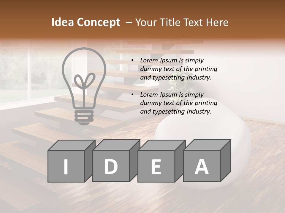 Floor Wall Render PowerPoint Template