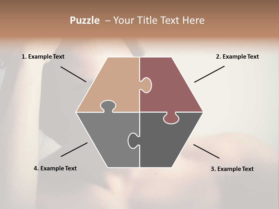 Boy Caucasian Blue PowerPoint Template