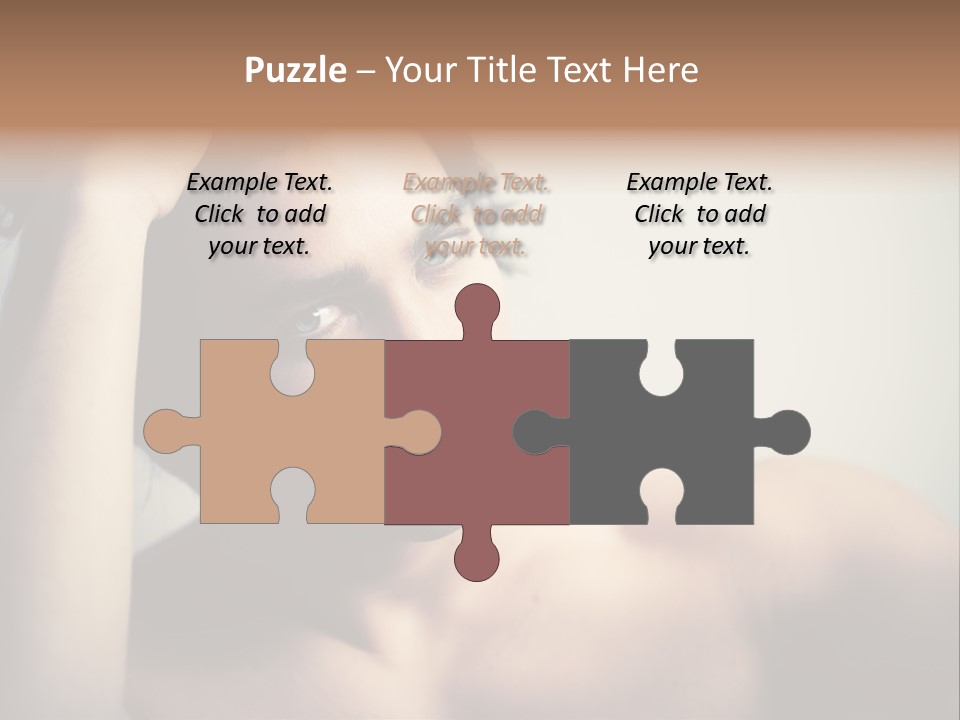 Boy Caucasian Blue PowerPoint Template