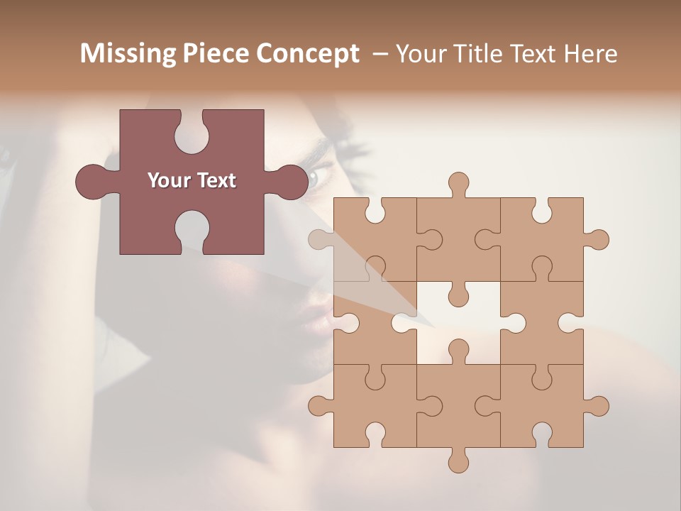 Boy Caucasian Blue PowerPoint Template