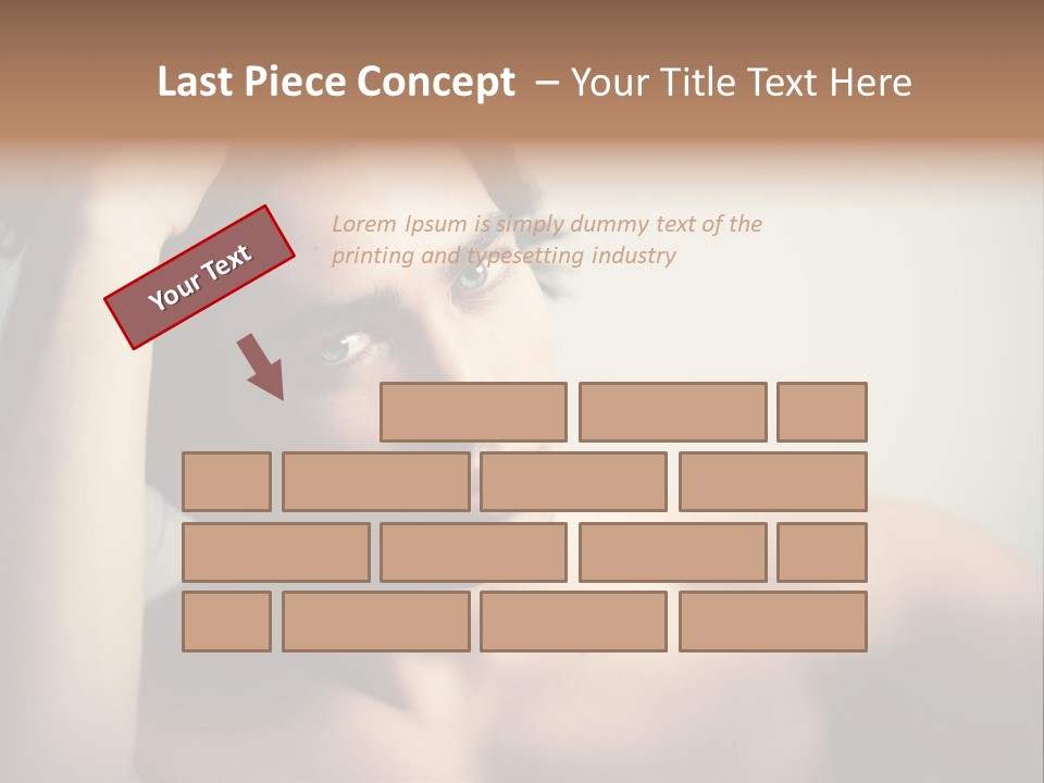 Boy Caucasian Blue PowerPoint Template