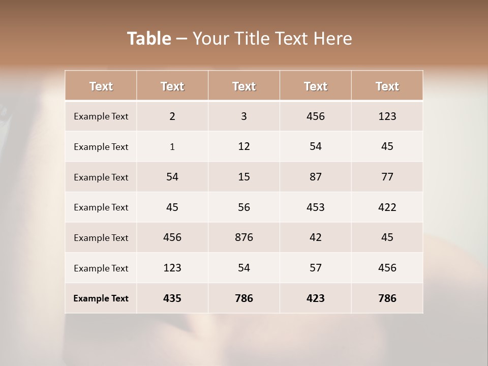 Boy Caucasian Blue PowerPoint Template