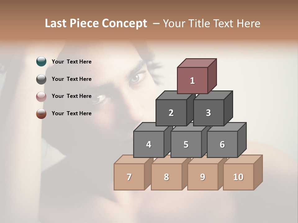 Boy Caucasian Blue PowerPoint Template