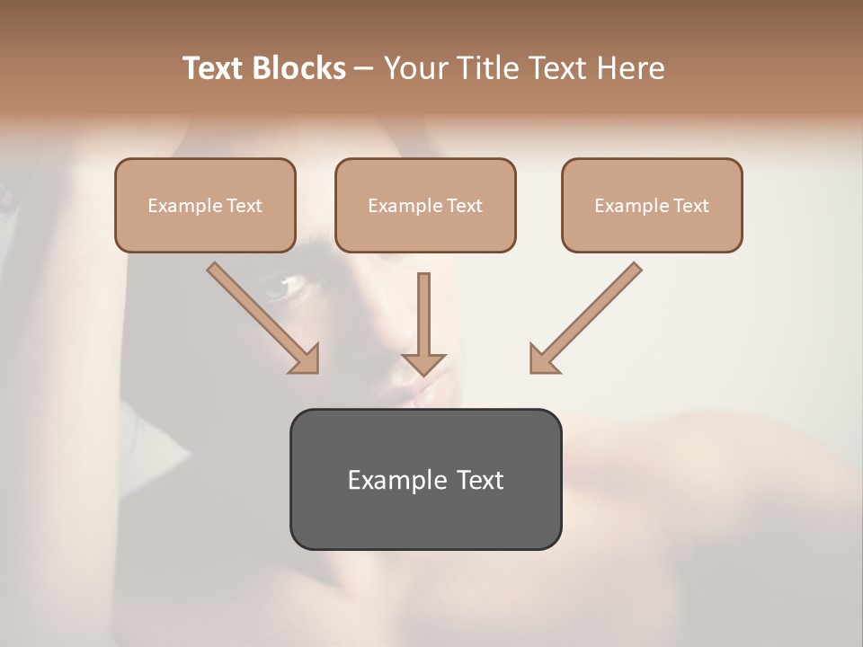 Boy Caucasian Blue PowerPoint Template