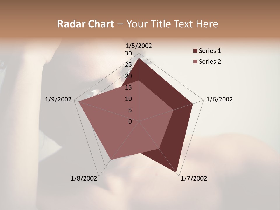 Boy Caucasian Blue PowerPoint Template