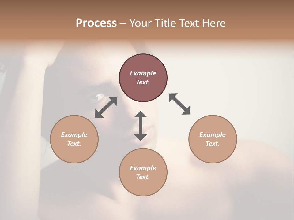 Boy Caucasian Blue PowerPoint Template