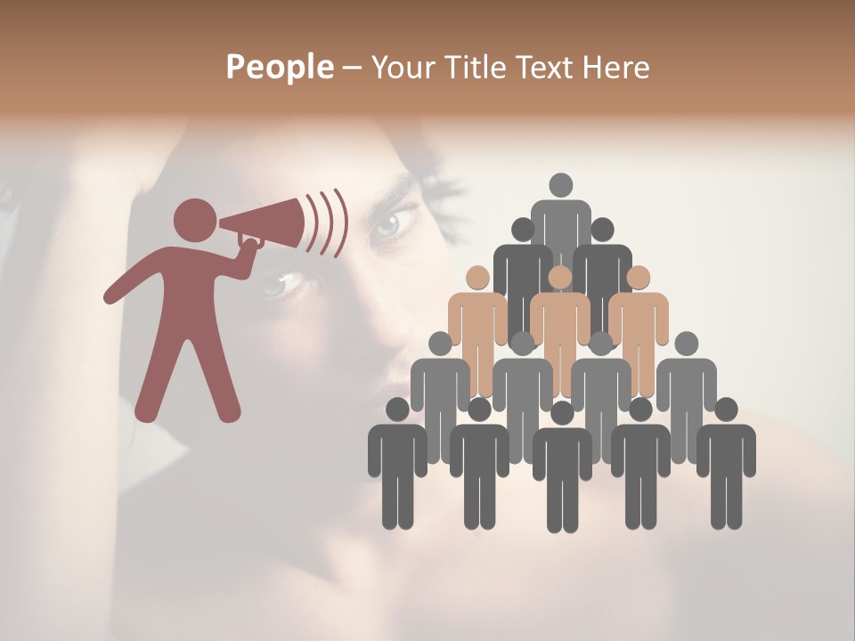 Boy Caucasian Blue PowerPoint Template