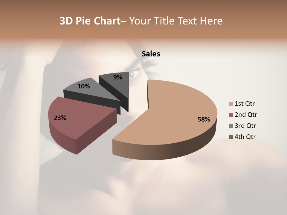 Boy Caucasian Blue PowerPoint Template