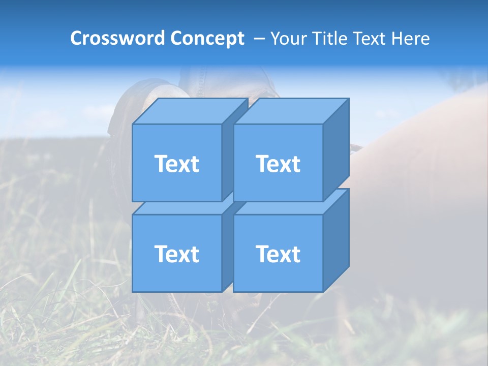 Rest Boots Relaxen PowerPoint Template