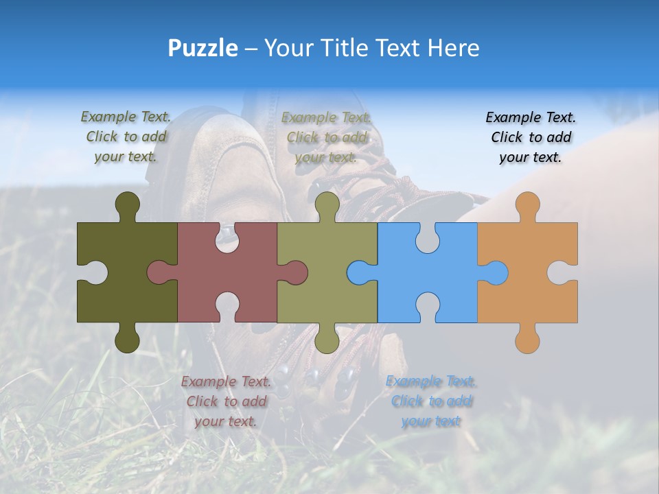 Rest Boots Relaxen PowerPoint Template