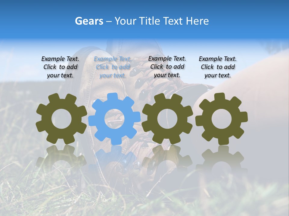 Rest Boots Relaxen PowerPoint Template