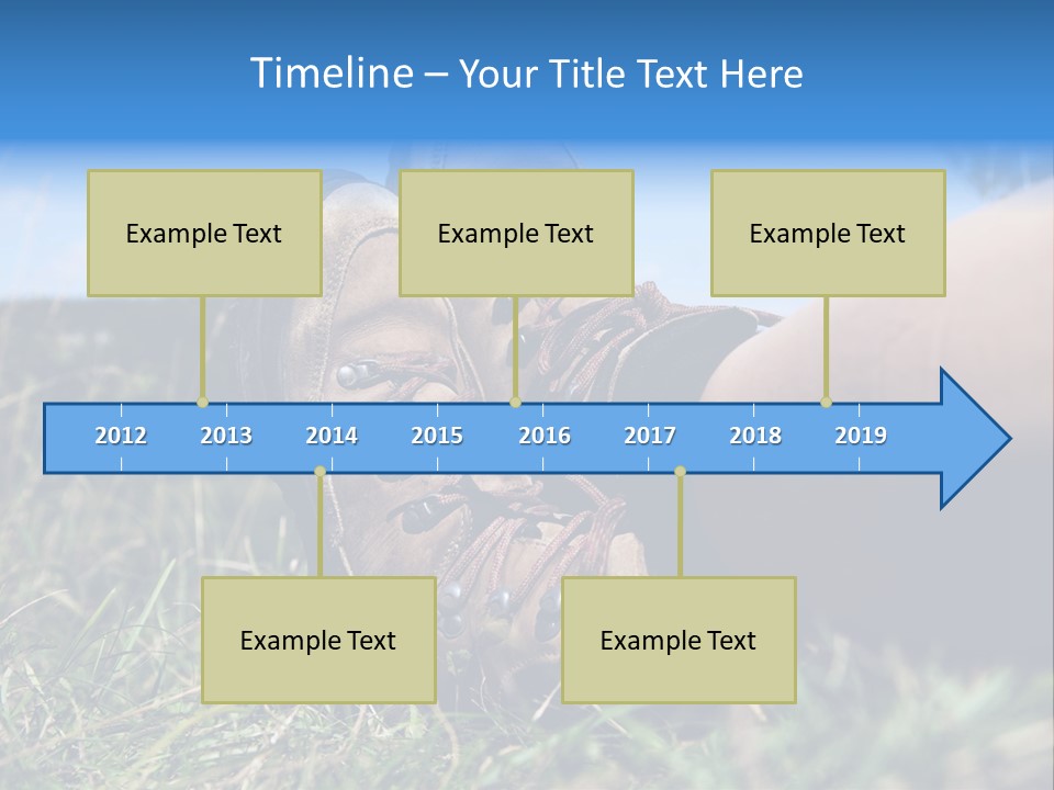 Rest Boots Relaxen PowerPoint Template